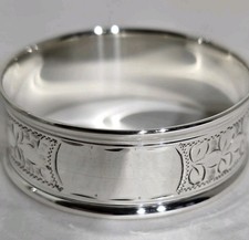 Antique sterling silver napkin