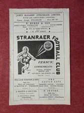 STRANRAER v COWDENBEATH |