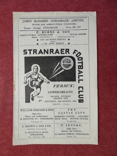 Stranraer cowdenbeath - cowdenbeath, |
