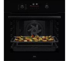 AEG OS6PB50AK Built-In Electric Multifunctional Oven Pyrolytic Cleaning Black
