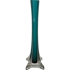 Vintage green glass - glass, tall