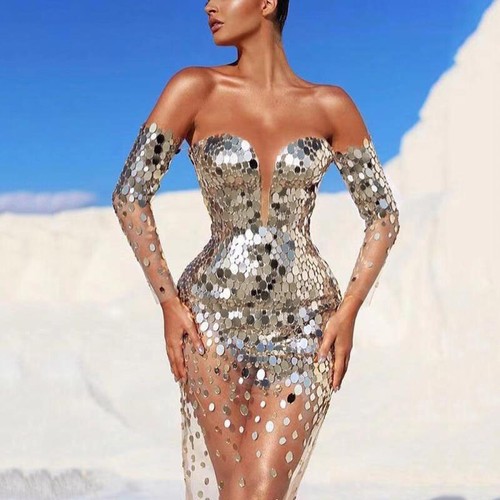 Womens sexy deep bodycon - womens,