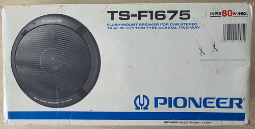 Pioneer f1675 vintage car - pioneer,