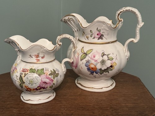 Pair antique staffordshire - antique,