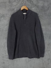 Folk Jumper Mens XL Blue 1/4