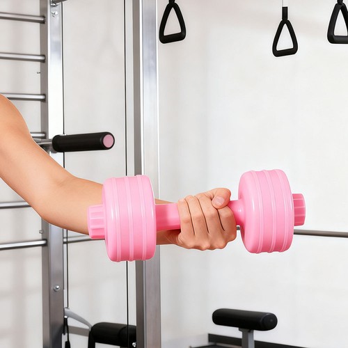 Water filled dumbbell - 1l, water-filled