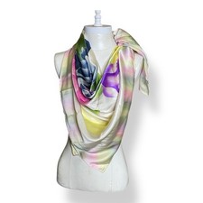 Vintage Silk Scarf Large