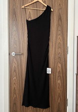 Topshop Black One Shoulder