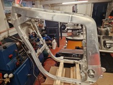 Suzuki GSXR750J main frame. Modified for Hayabusa swingarm. With V5 document