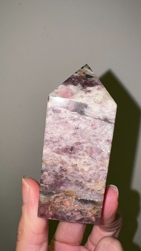 Natural large pink plum - pink,