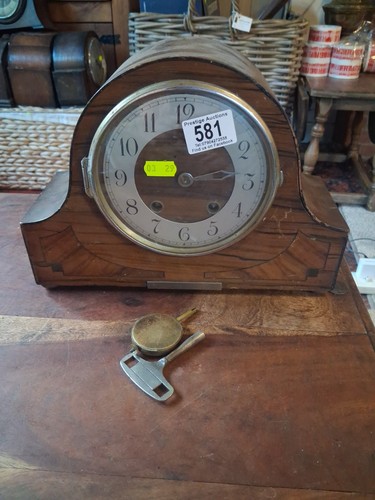 Antique empire mantle clock - antique,