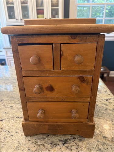 Vtg pine wood tabletop - wood,
