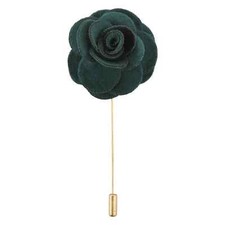 Mens Plain Velvet Lapel Pin