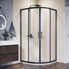 Black Frame Quadrant Shower
