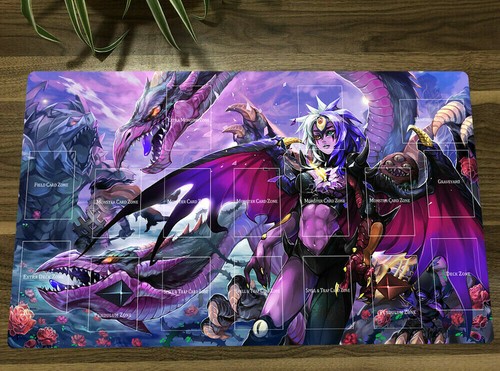 Hot ygo anime playmat yubel - anime,