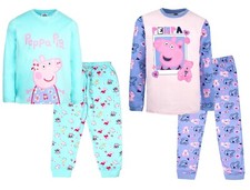 Peppa Pig Pyjama for Girls Ages 2-8 Long Sleeve PJs Cotton Winter Christmas Gift