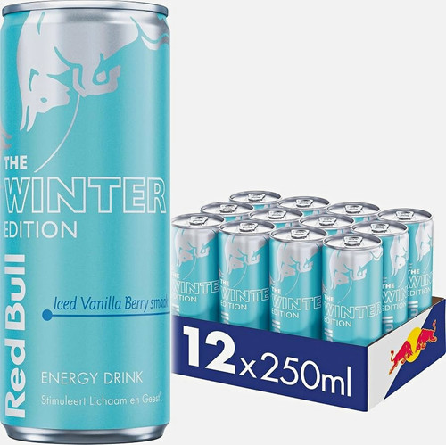 Red bull winter edition - bull, energy