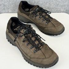 Scarpa Men's UK12 Cyrus GTX Low Rise Hiking shoes brown Walking Trek Used Worn