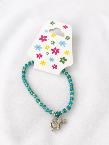 Turquoise gold elephant - 🐘,