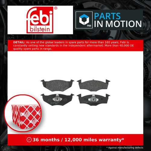 Brake pads set - set, vw