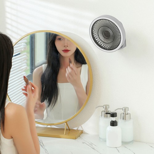 White small wall - white, fan