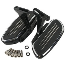 Passenger Streamliner Footpeg Footboards for Harley-Davidson FLTRU 14-17