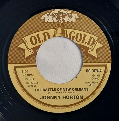 Johnny horton the battle - battle, of