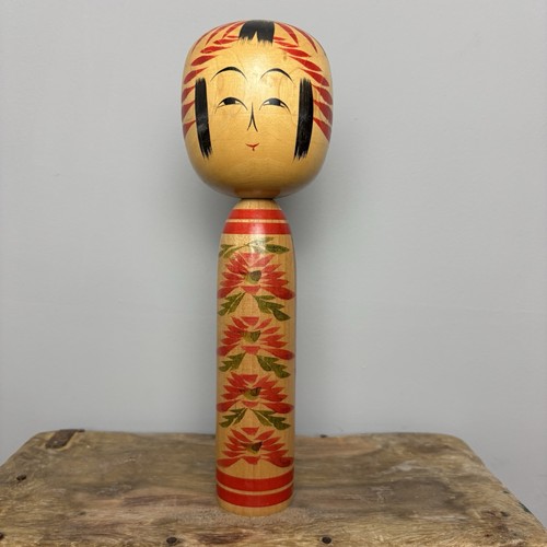 24cm japanese kokeshi doll - kokeshi,