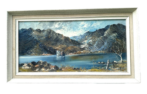 Knight original oil - b, painting