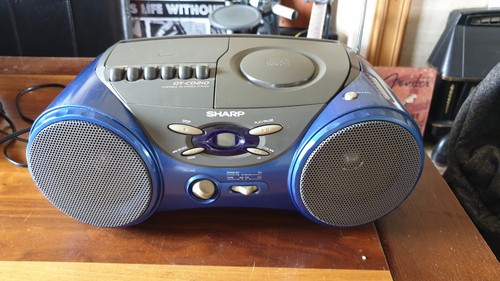 Sharp cd210h portable - sharp, qt-cd210h(bl)