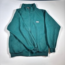 Mountain Gear Vintage Fleece Jacket Forest Green Men's Large