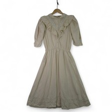 Jump Shirt Dress UK 14 Cream
