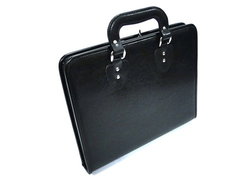Black soft faux leather - soft,