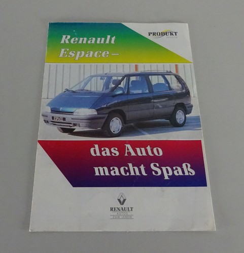 Brochure renault espace - renault, ii