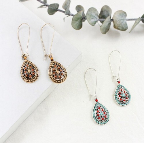 Long dangle drop earrings - dangle,