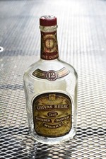 Chivas Regal  One Quart - 1980's Bottled - Whisky Bottle 86 Proof Aged 12 Years