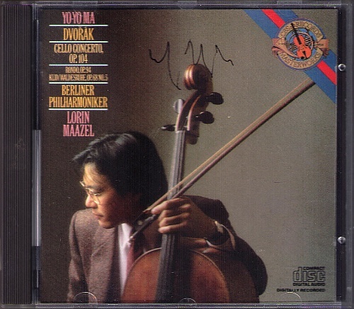 Signed dvorak cello - ma,