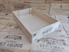 Wooden Wine Box Crate ~