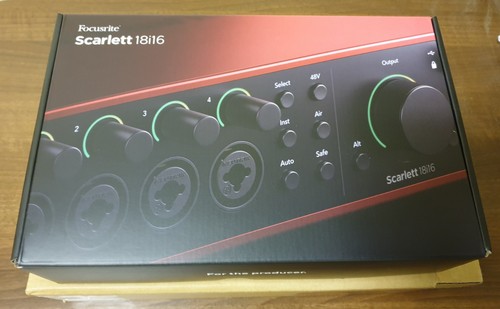 Focusrite scarlett 18i16 - 18i16, 4th