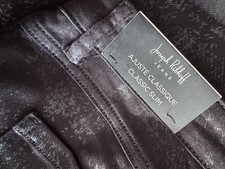 Stunning BNWT Joseph Ribkoff style 233974 –Slim Fit black textured Jeans Size 18