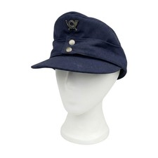Mens Vintage Blue Military