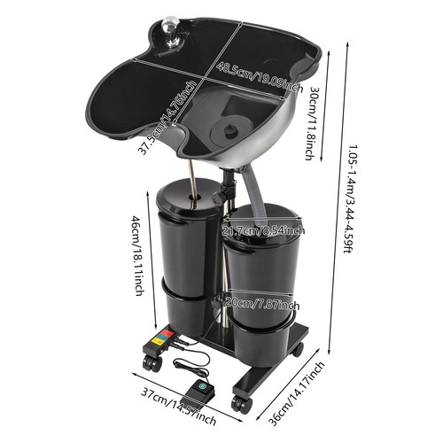 Portable shampoo sink dual - portable,