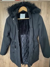 Girls' Black Winter Coat Age