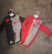 Baby Hooded Fleece Romper