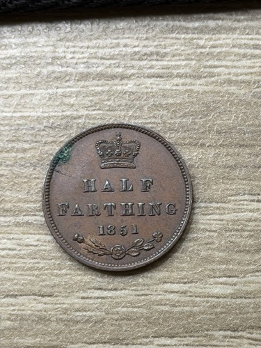 Victoria half farthing - victoria,, 1851