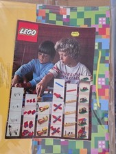 LEGO SET VINTAGE 1973 BUILDING PLANS HOUSE. RARE .INSTRUCTIONS . 64 PAGES