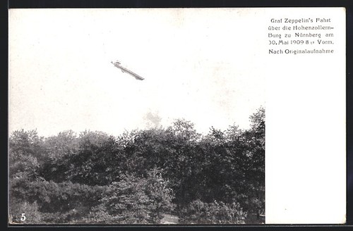 Postcard graf zeppelin - postcard,