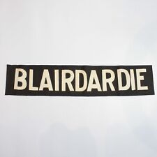Blairdardie Tram bus blind