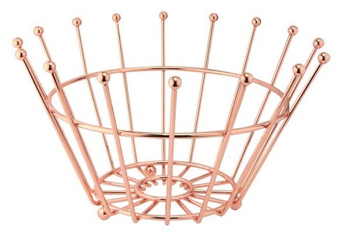 Copper dish drainer - dish, tree