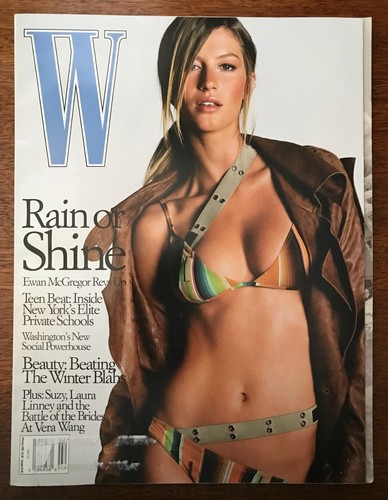 Gisele bündchen w - -, magazine